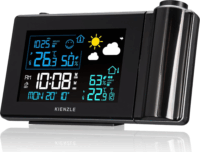 Kienzle Funk LCD Időjárás Állomás Kültéri Érzékelővel - Fekete