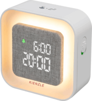 Kienzle Ébresztőóra LED Szövetkijelzővel - Fehér