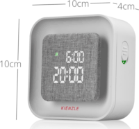 Kienzle Ébresztőóra LED Szövetkijelzővel - Fehér