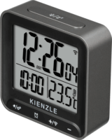 Kienzle Asztali Rádiós Ébresztőóra Digitális Kijelzővel - Fekete