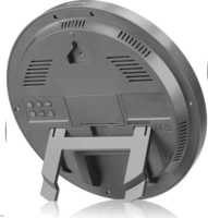 Kienzle 15362 Digitális Fali/Asztali Óra Ébresztővel Ø20,5cm - Szürke