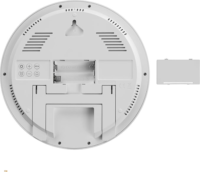 Kienzle 15361 Digitális Fali/Asztali Óra Ébresztővel Ø 20,5cm - Fehér