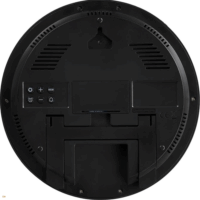 Kienzle 15360 Digitális Fali/Asztali Óra Ébresztővel Ø 20,5cm - Fekete