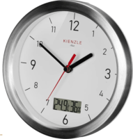 Kienzle 14983 Fürdőszobai Falióra Ø 17cm - Szürke