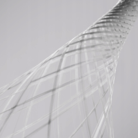 PanzerGlass 240W empower USB-C apa - USB-c apa Adat és töltő kábel 2m - Fehér