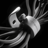 PanzerGlass 60W empower USB-C apa - USB-c apa Adat és töltő kábel 2m - Fehér