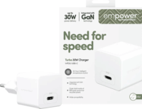 PanzerGlass empower USB-C Hálózati Gyorstöltő Adapter 30W - Fehér