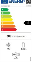 Hausmeister HM3500E Szabadonálló Hűtőszekrény 126L - Fehér