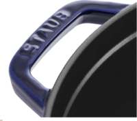 Staub La Cocotte 40510-285-0 Kerek Öntöttvas Edény fedővel Ø 28cm 6,7L - Sötétkék