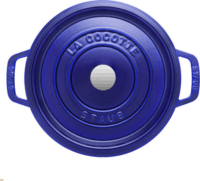 Staub La Cocotte 40510-285-0 Kerek Öntöttvas Edény fedővel Ø 28cm 6,7L - Sötétkék