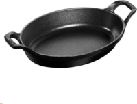 Staub 40509-341-0 Ovális Öntöttvas Sütőedény 28 cm 1,6L - Fekete