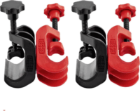 Bessey STE-CC Keresztcsatlakozó csövekhez szerszámkészlet (2db/csomag) - Fekete/Piros