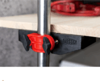 Bessey STE-MH Multifunkciós Tartó Konzol készlet (2db/csomag) - Fekete/Piros