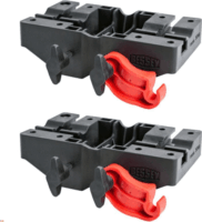 Bessey STE-MH Multifunkciós Tartó Konzol készlet (2db/csomag) - Fekete/Piros