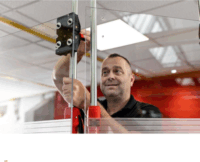 Bessey STE-MH Multifunkciós Tartó Konzol készlet (2db/csomag) - Fekete/Piros