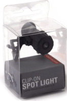 Kikkerland FL27-EU Csiptetős Elemes LED Olvasó Lámpa - Fekete