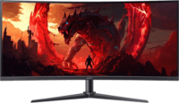 Acer 34" UM.CX0EE.013 Nitro 21:9 QHD VA Ívelt Gaming Monitor - Fekete