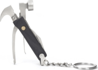 Kikkerland KR13-BK Mini szerszámkészlet kulcstartó - Fekete