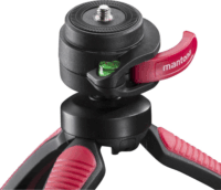Mantona Kaleido Gaia Háromlábú Kamera Állvány (Tripod) - Piros / Fekete