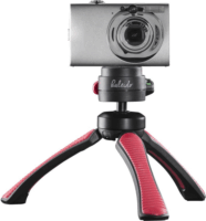 Mantona Kaleido Gaia Háromlábú Kamera Állvány (Tripod) - Piros / Fekete