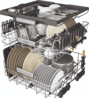 Whirlpool W7F HS41 X Szabadonálló Mosogatógép 60cm 15 Teríték - Inox