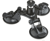 Mantona Tapadókorongos Háromlábú Kamera Állvány (Tripod) - Fekete