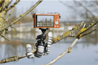 Camgloss Octopod Háromlábú Rugalmas Kamera Állvány (Tripod) - Fekete