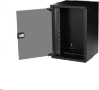 Equip 10" Fali Rack szekrény 9U 300x300mm - Fekete