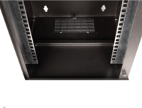 Equip 10" Fali Rack szekrény 9U 300x300mm - Fekete