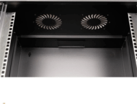 Equip 19" Fali Rack szekrény 12U 540x400mm - Fekete