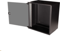 Equip 19" Fali Rack szekrény 12U 540x400mm - Fekete