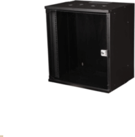 Equip 19" Fali Rack szekrény 12U 540x400mm - Fekete