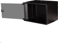 Equip 19" Fali Rack szekrény 7U 540x400mm - Fekete