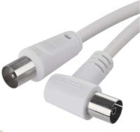 Emos S30110 antenna koax kábel 1,25m - Fehér