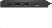 HP 86S97AA USB-C HUB 65W (2x USB-C + 2x USB-A + 1x HDMI) - Fekete