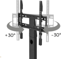 Hama 00220866 FITV 32"-55" TV/Monitor forgatható asztali tartó állvány - Fekete