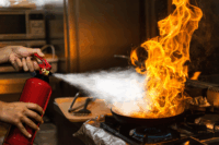 Alecto BP-1 Tűzoltó készülék Porral oltó 1 kg