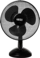 TOO FAND-30-201-B FJORD Asztali ventilátor légtisztító funkcióval Ø 30cm - Fekete (Újracsomagolt)