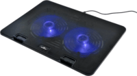 Bluestork NB-COOLER-ONE 17" Laptop Hűtőpad - Fekete