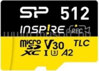 Silicon Power 512 GB Elite microSDXC UHS-I U3 Memóriakártya + Adapter