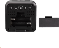 Kienzle 15374 Utazó Ébresztőóra Hőmérséklet jelzővel 77 x 22 x 77 mm - Fekete