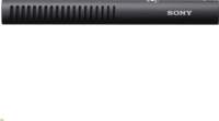 Sony ECM-778 Shotgun XLR Professzionális Mikrofon készlet - Fekete