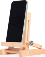 Kikkerland OR120 Asztali festőállvány formájú telefontartó állvány - Natúr