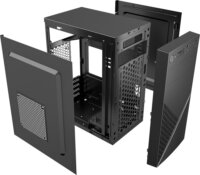 Gembird Fornax K170 Micro Torony Számítógépház - Fekete