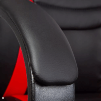 Delight BMD1109RD Gamer szék - Fekete/Piros