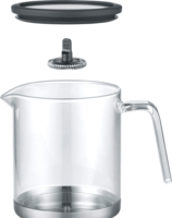 Graef MS 802 Rozsdamentes acél Tejforraló edény 0,25L - Fekete