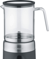 Graef MS 802 Rozsdamentes acél Tejforraló edény 0,25L - Fekete