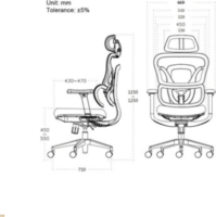 Equip 651053 Irodai Görgős Forgószék - Fekete