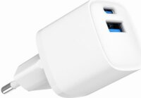 Gembird USB-A / USB-C Hálózati Töltő Adapter 20W - Fehér