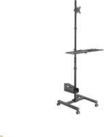 Equip 650171 Monitor 17"-32" Munkaállomás állvány - Fekete